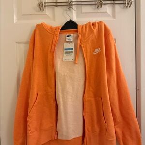Nike Vibrant Orange Hoodie